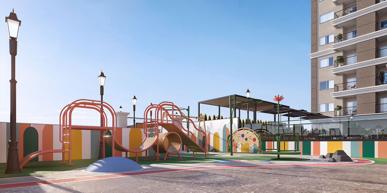 Projeto playground edifício residencial